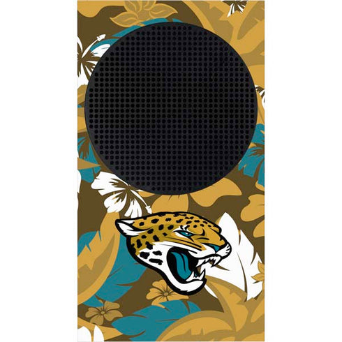 NFL Jacksonville Jaguars Tropical Print Xbox Series S Console Skin